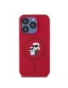 Kup Etui Karl Lagerfeld KLHMP15LSCMKCRHR Apple iPhone 15 Pro hardcase Silicone Karl&Choupette Heads Ring MagSafe czerwony/red - KLD21817 - {ean13} - Sklep Home Screen