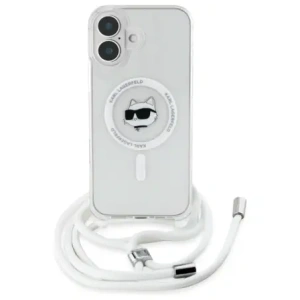 Kup Etui Karl Lagerfeld KLHMP16SHCCHNT Apple iPhone 16 hardcase IML Choupette Head & Cord Magsafe transparent - KLD21819 - {ean13} - Sklep Home Screen
