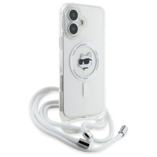 Kup Etui Karl Lagerfeld KLHMP16SHCCHNT Apple iPhone 16 hardcase IML Choupette Head & Cord Magsafe transparent - KLD21819 - {ean13} - Sklep Home Screen
