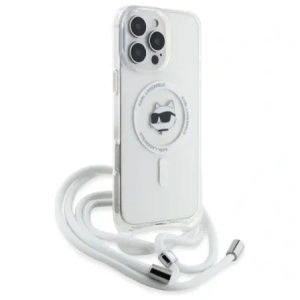 Kup Etui Karl Lagerfeld KLHMP16XHCCHNT Apple iPhone 16 Pro Max hardcase IML Choupette Head & Cord Magsafe transparent - KLD21820 - {ean13} - Sklep Home Screen