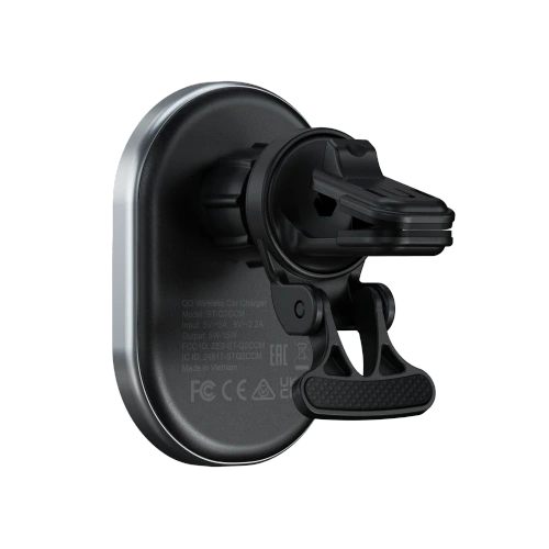 Kup Bezdrátová nabíječka do auta pro mřížku Satechi Qi2 Wireless Car Charger Qi2 15W MagSafe (space gray) - STH162 - {ean13} - Sklep Home Screen