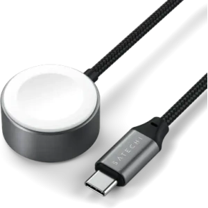 Kup Kabel Satechi USB-C rychlonabíjecí kabel USB-C pro Apple Watch / AirPods 5W 20cm (vesmírně šedá) - STH163 - {ean13} - Sklep Home Screen