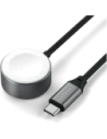 Kup Satechi USB-C Schnelllade-Kabel USB-C für Apple Watch / AirPods 5W 20cm (space gray) - STH163 - {ean13} - Sklep Home Screen
