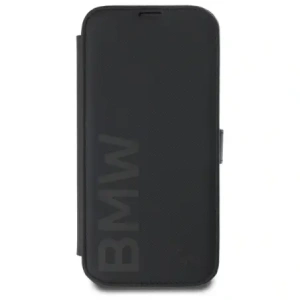 Kup BMW BMBKP16L23RMRLK Apple iPhone 16 Pro Hülle aus Signature-Leder mit Wortmarke schwarz - BMW732 - {ean13} - Sklep Home Screen