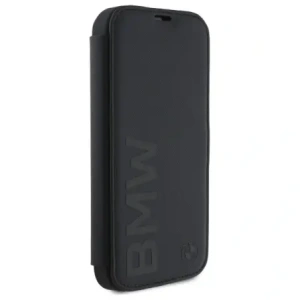 Kup BMW BMBKP16L23RMRLK Apple iPhone 16 Pro Hülle aus Signature-Leder mit Wortmarke schwarz - BMW732 - {ean13} - Sklep Home Screen