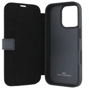 Kup Etui BMW BMBKP16L23RMRLK Apple iPhone 16 Pro kniha pouzdro Signature Leather Wordmark černý/black - BMW732 - {ean13} - Sklep Home Screen