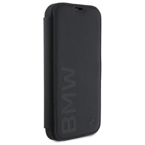 Kup Etui BMW BMBKP16X23RMRLK Apple iPhone 16 Pro Max knížkový obal Signature Leather Wordmark černý/black - BMW734 - {ean13} - Sklep Home Screen