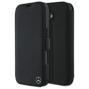 Kup Mercedes MEBKP16S23RBGVK Apple iPhone 16 carcasă din piele imitație de lemn neagră - MRS299 - {ean13} - Sklep Home Screen