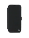 Kup Etui Mercedes MEBKP16S23RBGVK Apple iPhone 16 kniha pouzdro Kožené Dřevo Imitace černá/black - MRS299 - {ean13} - Sklep Home Screen