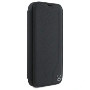 Kup Etui Mercedes MEBKP16S23RBGVK Apple iPhone 16 kniha pouzdro Kožené Dřevo Imitace černá/black - MRS299 - {ean13} - Sklep Home Screen
