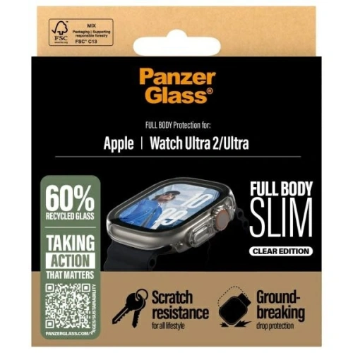 Kup PanzerGlass Vollkörper Slim Apple Uhr Ultra 2 / Ultra 49mm transparent - PZG730 - {ean13} - Sklep Home Screen