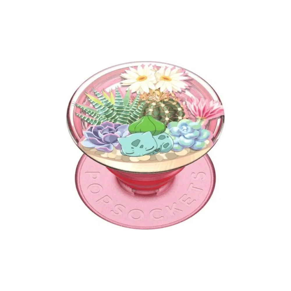 Uchwyt do telefonu POPSOCKETS 2 Bulbasaur Terrarium