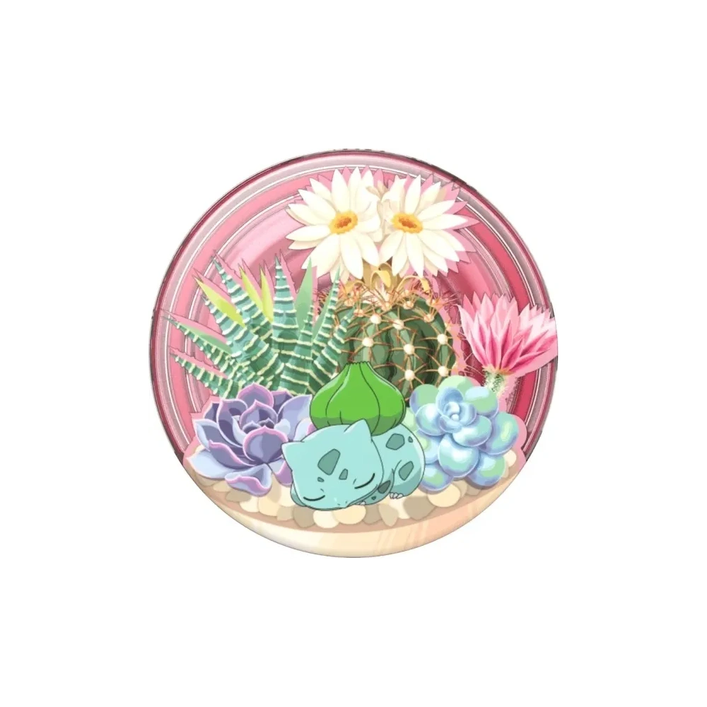 Uchwyt do telefonu POPSOCKETS 2 Bulbasaur Terrarium