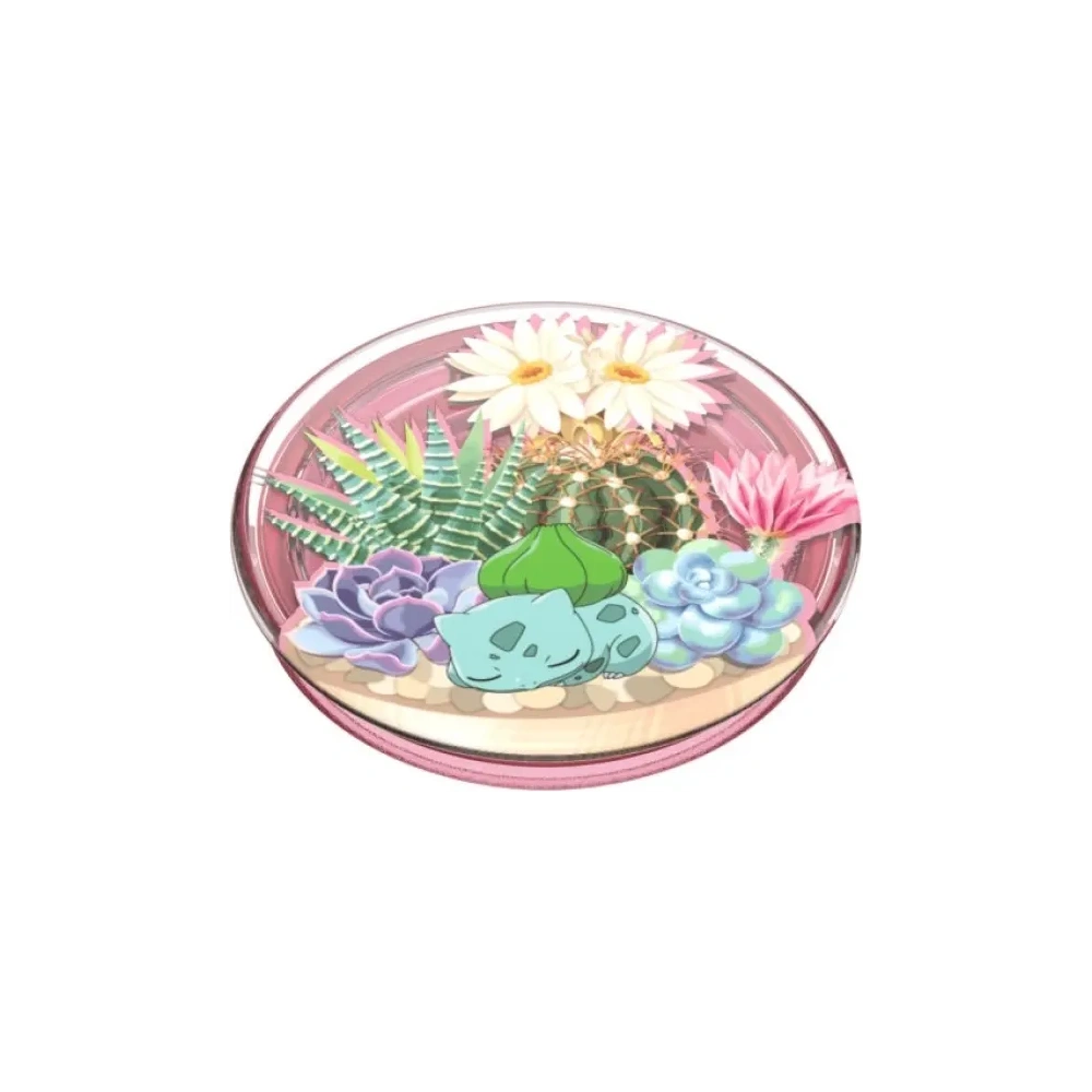 Uchwyt do telefonu POPSOCKETS 2 Bulbasaur Terrarium