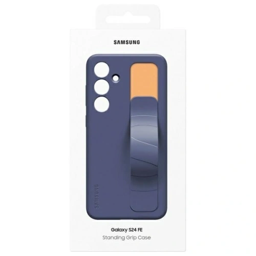 Kup Etui Samsung EF-GS721CNEGWW Galaxy S24 FE Standing Grip Case niebiesko-czarny/blue black - SMG1204 - {ean13} - Sklep Home Screen