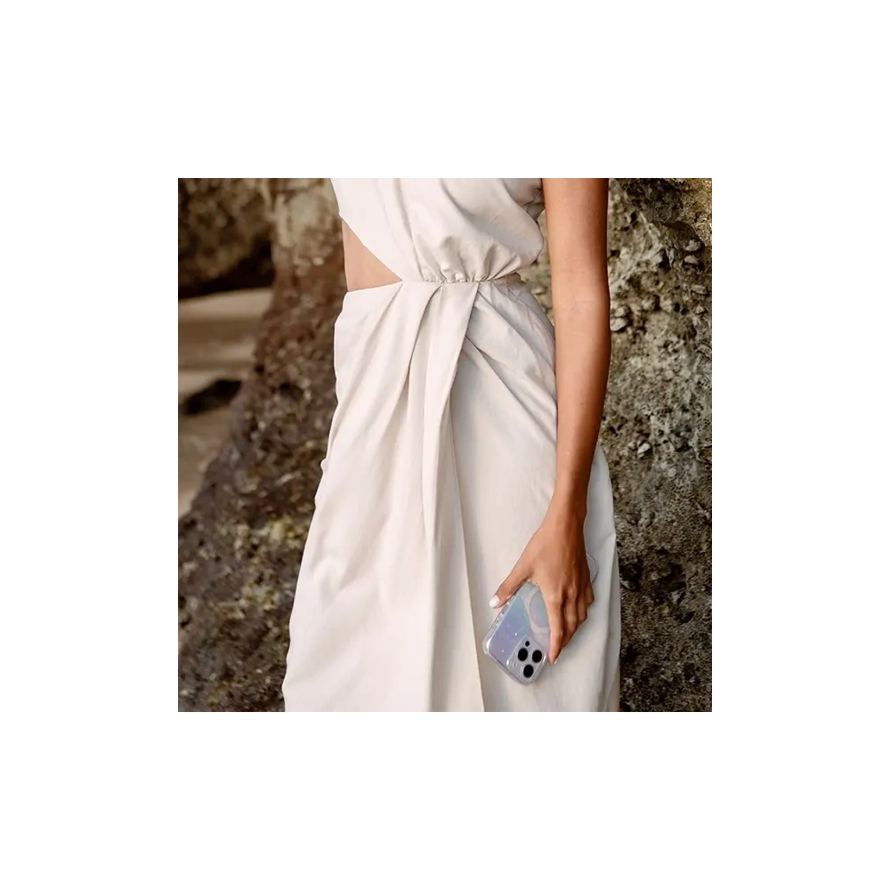 Etui UNIQ Coehl Celest Apple iPhone 16 Pro Max Magnetic Charging opal/iridescent