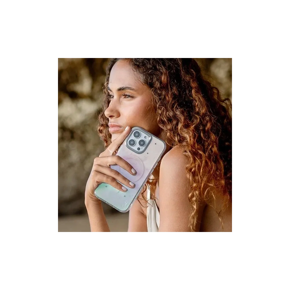 Etui UNIQ Coehl Celest Apple iPhone 16 Pro Max Magnetic Charging opal/iridescent