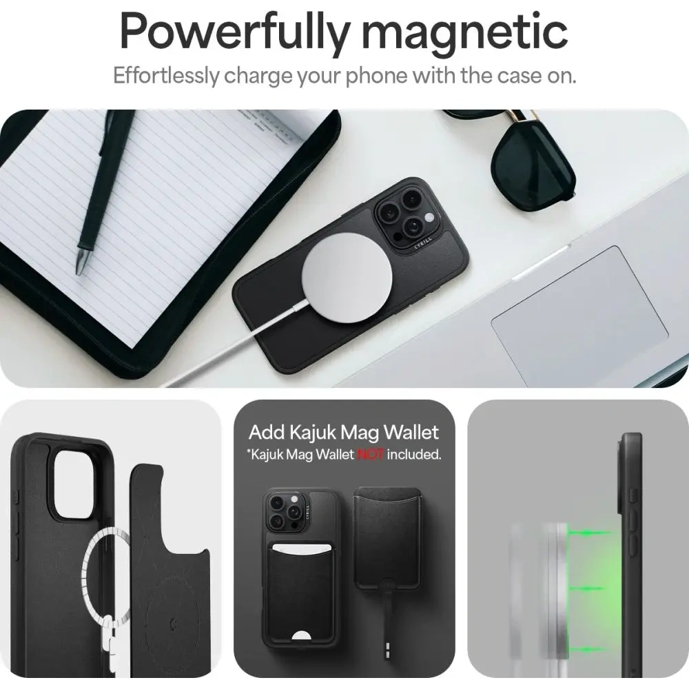 Etui Spigen Cyrill Kajuk Classic Charm Mag MagSafe Apple iPhone 16 Pro Black
