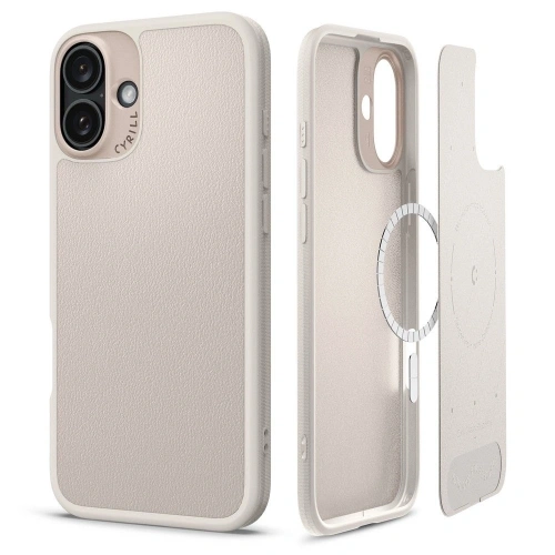 Kup Etui Spigen Cyrill Kajuk Mag MagSafe Apple iPhone 16 Cream - SPN16563 - {ean13} - Sklep Home Screen