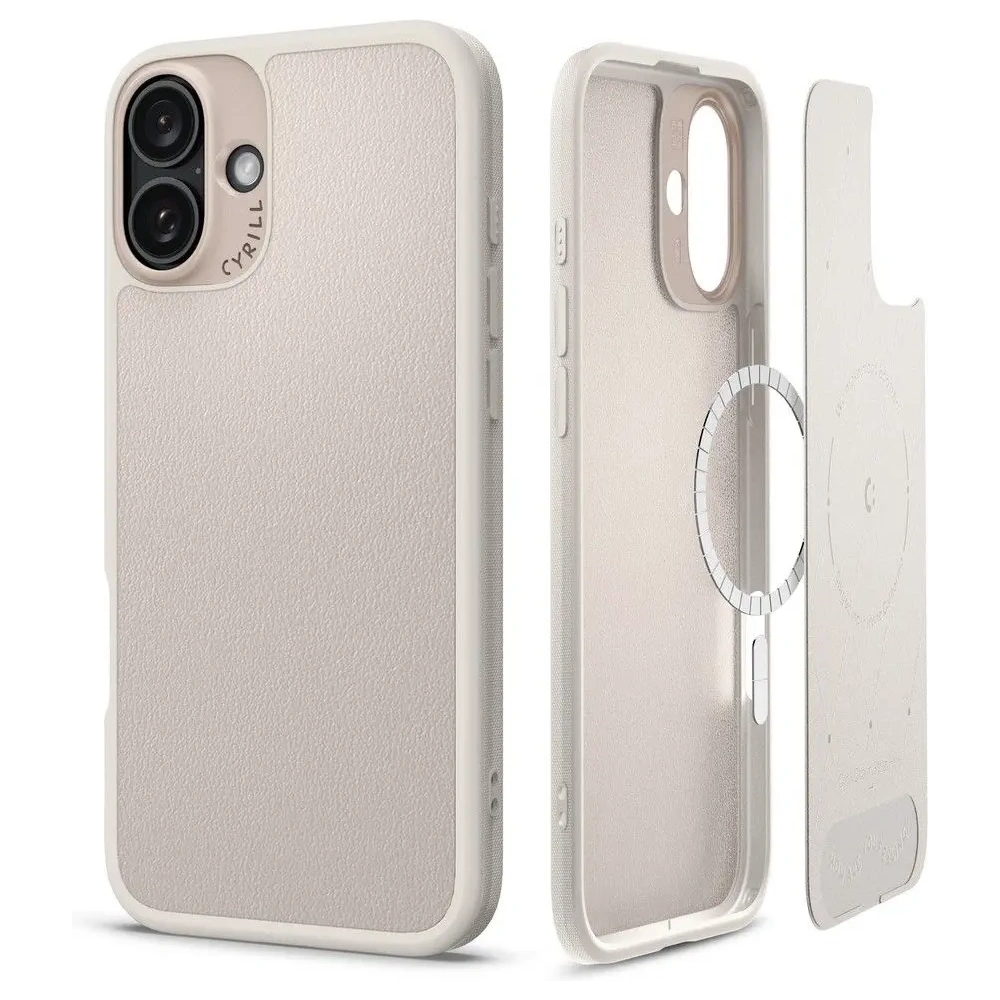 Etui Spigen Cyrill Kajuk Mag MagSafe Apple iPhone 16 Cream