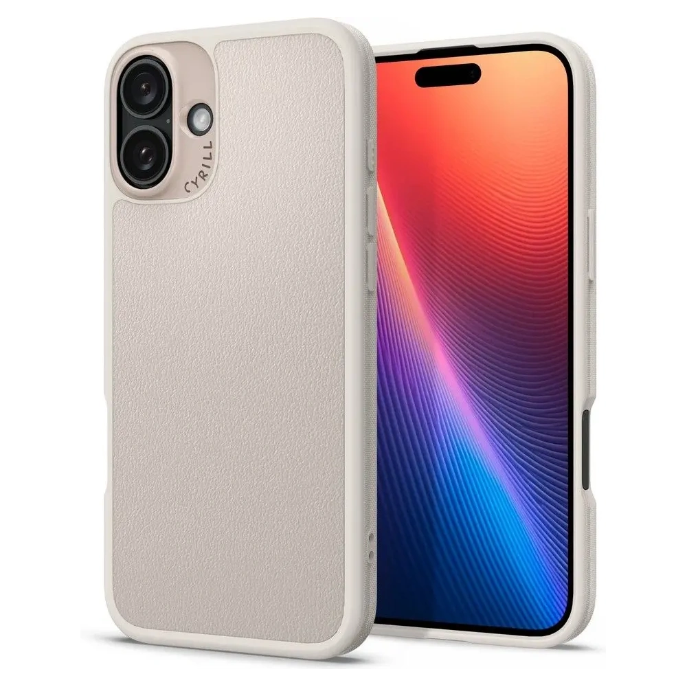 Etui Spigen Cyrill Kajuk Mag MagSafe Apple iPhone 16 Cream