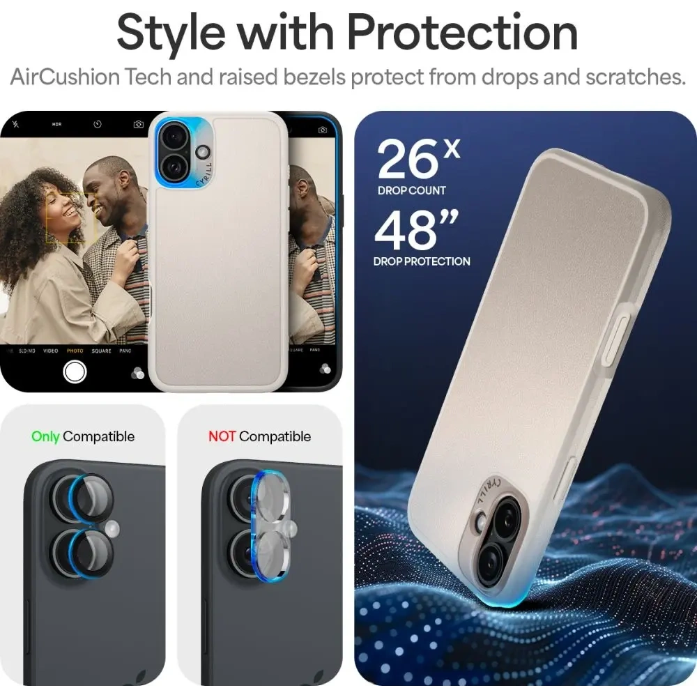 Etui Spigen Cyrill Kajuk Mag MagSafe Apple iPhone 16 Cream