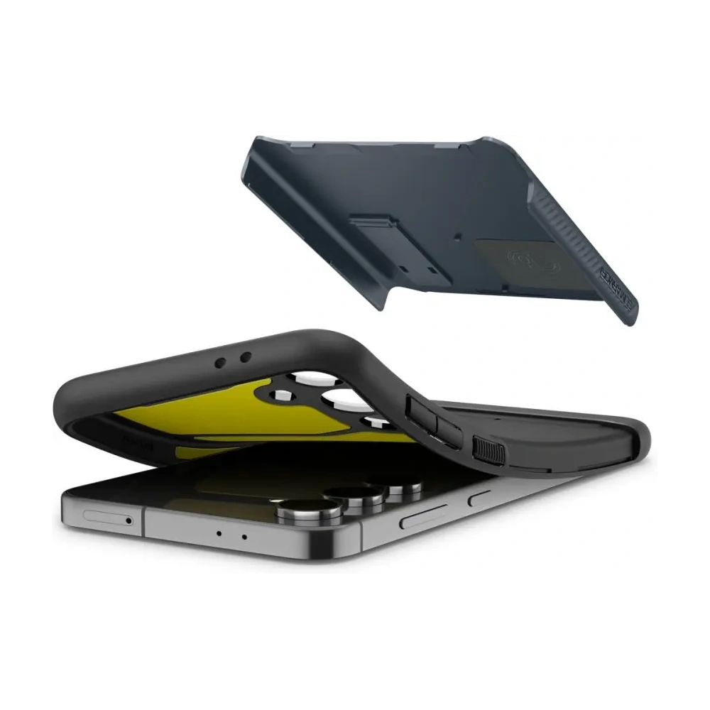 Etui Spigen Slim Armor Samsung Galaxy S24 FE Metal Slate