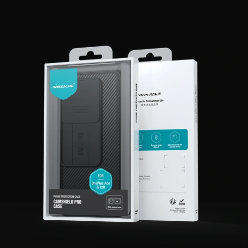 Kup Etui Nillkin CamShield Pro Case OnePlus Ace 3 / 12R czarne - NLK1652 - {ean13} - Sklep Home Screen