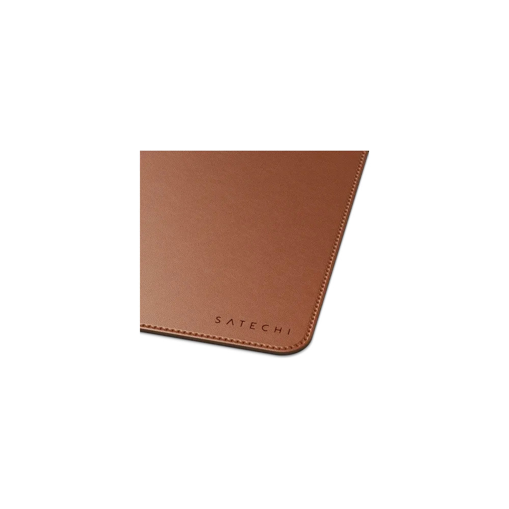 Podkładka na biurko ze skóry wegańskiej Satechi Premium Desk Mat (brown)
