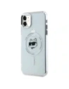 Kup Karl Lagerfeld KLHMN61HLSCHH Apple iPhone 11 / XR Hartschale IML Metall Choupette Kopf MagSafe weiß - KLD21821 - {ean13} - Sklep Home Screen