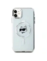 Buy Karl Lagerfeld KLHMN61HLSCHH Apple iPhone 11 / XR hardcase IML Metal Choupette Head MagSafe white - KLD21821 - {ean13} - Home Screen Store Europe