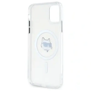 Kup Karl Lagerfeld KLHMN61HLSCHH Apple iPhone 11 / XR Hartschale IML Metall Choupette Kopf MagSafe weiß - KLD21821 - {ean13} - Sklep Home Screen
