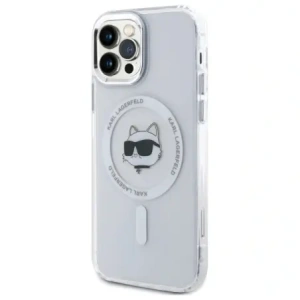 Kup Etui Karl Lagerfeld KLHMP12MHLSCHH Apple iPhone 12 / 12 Pro hardcase IML Metal Choupette Head MagSafe biały/white - KLD21822 - {ean13} - Sklep Home Screen