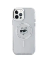 Kup Etui Karl Lagerfeld KLHMP12MHLSCHH Apple iPhone 12 / 12 Pro hardcase IML Metal Choupette Head MagSafe biały/white - KLD21822 - {ean13} - Sklep Home Screen