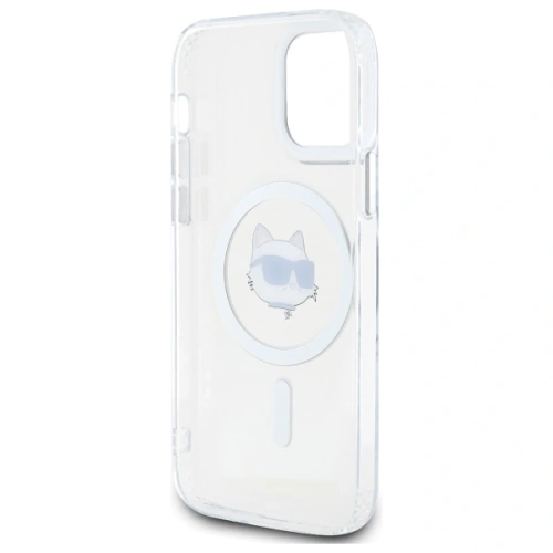 Kup Etui Karl Lagerfeld KLHMP12MHLSCHH Apple iPhone 12 / 12 Pro hardcase IML Metal Choupette Head MagSafe bílý/white - KLD21822 - {ean13} - Sklep Home Screen