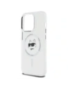 Kup Karl Lagerfeld KLHMP13LHLSCHH Apple iPhone 13 Pro Hartschale IML Metall Choupette Kopf MagSafe weiß - KLD21823 - {ean13} - Sklep Home Screen