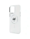 Kup Karl Lagerfeld KLHMP13XHLSCHH Apple iPhone 13 Pro Max Hardcase IML Metall Choupette Kopf MagSafe weiß - KLD21824 - {ean13} - Sklep Home Screen