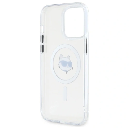 Kup Karl Lagerfeld KLHMP13XHLSCHH Apple iPhone 13 Pro Max Hardcase IML Metall Choupette Kopf MagSafe weiß - KLD21824 - {ean13} - Sklep Home Screen