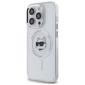 Kup Etui Karl Lagerfeld KLHMP14LHLSCHH Apple iPhone 14 Pro hardcase IML Metal Choupette Head MagSafe biały/white - KLD21825 - {ean13} - Sklep Home Screen