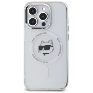 Kup Etui Karl Lagerfeld KLHMP14LHLSCHH Apple iPhone 14 Pro hardcase IML Metal Choupette Head MagSafe biały/white - KLD21825 - {ean13} - Sklep Home Screen