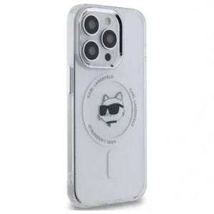 Kup Etui Karl Lagerfeld KLHMP14LHLSCHH Apple iPhone 14 Pro hardcase IML Metal Choupette Head MagSafe biały/white - KLD21825 - {ean13} - Sklep Home Screen