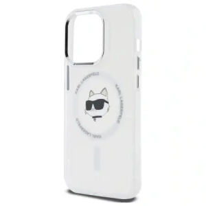 Kup Etui Karl Lagerfeld KLHMP14LHLSCHH Apple iPhone 14 Pro hardcase IML Metal Choupette Head MagSafe biały/white - KLD21825 - {ean13} - Sklep Home Screen