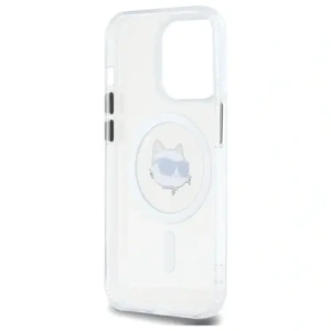 Kup Etui Karl Lagerfeld KLHMP14LHLSCHH Apple iPhone 14 Pro hardcase IML Metal Choupette Head MagSafe biały/white - KLD21825 - {ean13} - Sklep Home Screen