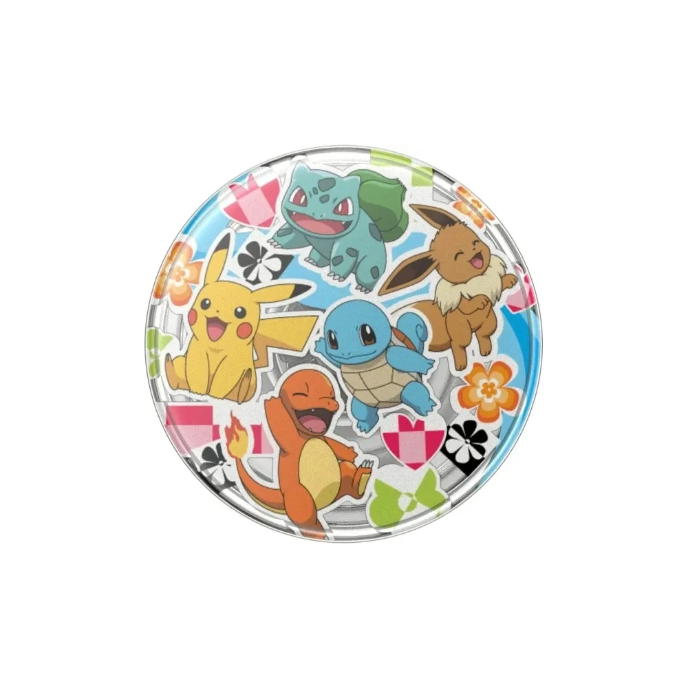 Uchwyt do telefonu POPSOCKETS 2 Pokemon Multi Transparent