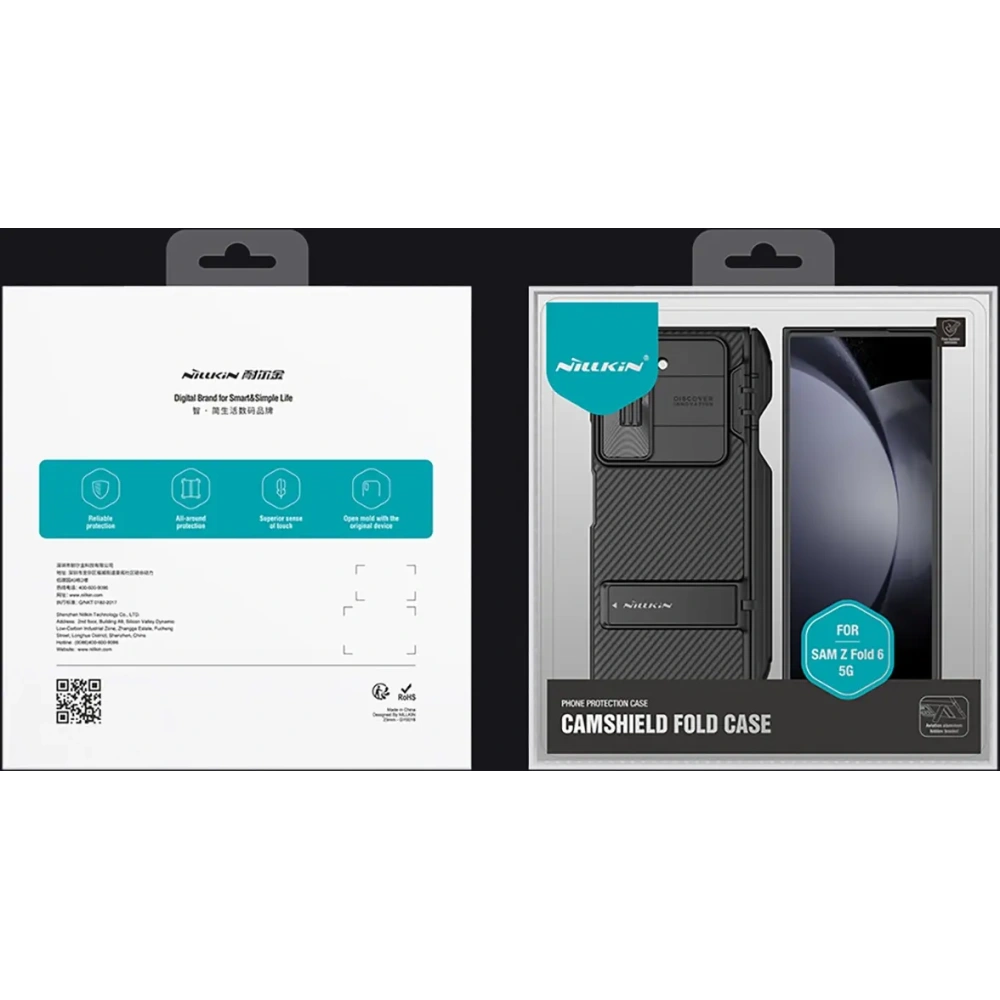Etui Nillkin CamShield Fold Case Samsung Galaxy Z Fold 6 5G czarny