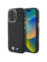 Etui BMW BMHCP16L23PUFWKEV Apple iPhone 16 Pro hardcase M Edition Kevlar obal z kovu černý/black
