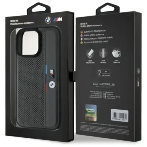 Kup Etui BMW BMHCP16L23PUPVA Apple iPhone 16 Pro hardcase M Perforated Tricolor Detail Line antracyt/anthracite - BMW742 - {ean13} - Sklep Home Screen