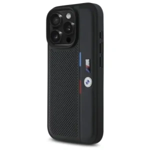 Kup Etui BMW BMHCP16L23PUPVK Apple iPhone 16 Pro hardcase M Perforated Tricolor Detail Line černý/black - BMW743 - {ean13} - Sklep Home Screen