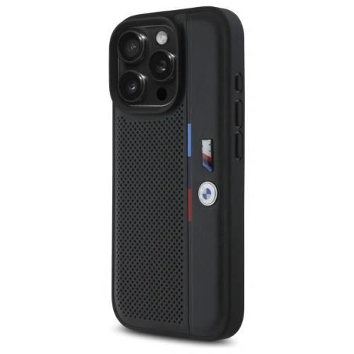 Kup BMW BMHCP16L23PUPVK Apple iPhone 16 Pro Hardcase M Perforierte Tricolor Detaillinie schwarz - BMW743 - {ean13} - Sklep Home Screen