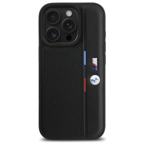 Kup BMW BMHCP16L23PUPVK Apple iPhone 16 Pro Hardcase M Perforierte Tricolor Detaillinie schwarz - BMW743 - {ean13} - Sklep Home Screen